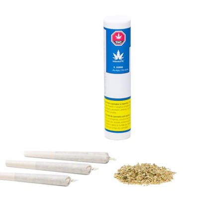 D Bubba Pre-Rolls - Namaste - D.Bubba 3 x 0.5 g Pre-Rolls