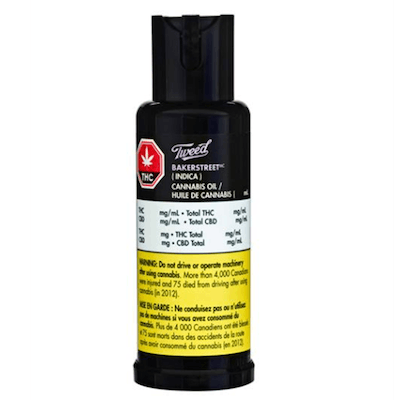 Bakerstreet Oil - Tweed - Bakerstreet 20 mL Oral Spray Oil