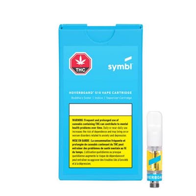 Hoverboard Vape Cartridge - Symbl - Hoverboard (Buddha's Sister) 0.47 g Prefilled Vape Cartridge