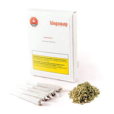 Dayshift Pre-Rolls - Kingsway - Dayshift 5 x 0.5 g Pre-Rolls