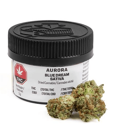 Blue Dream - Aurora Cannabis Enterprises Inc. - Blue Dream 1g Dried Flower