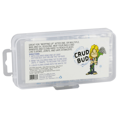 Crud Bud Alcohol Filled Cotton Swabs