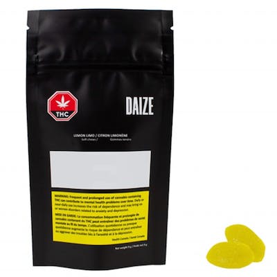 Daize THC Soft Chews 2x4.6 g - Lemon Limo THC Soft Chews 2x4.6 g