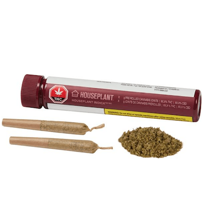 Houseplant Pre-Roll - Houseplant - Houseplant Indica 2 x 0.5 g Pre-Roll