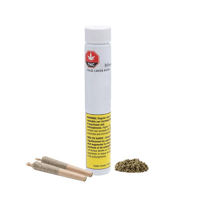 Cold Creek Cush Pre-Rolls - Blissco - Cold Creek Kush Pre-Roll 2 x 0.5g