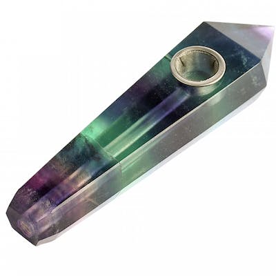 Gemstone Pipe Flourite - Gemstone Pipe Flourite