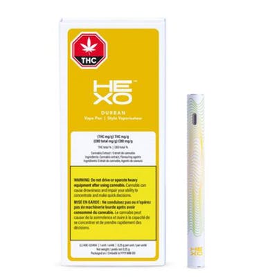 Durban Disposable Vape Pen - Hexo - Durban 0.25 g Disposable Vape Pen
