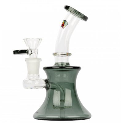 iRie 5" Bubbler w UFO Perc - Smoke