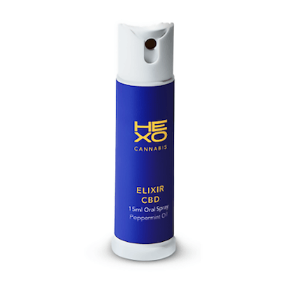Elixir THC Peppermint Spray - Hexo - Elixir THC Peppermint Oil 15ml Oral Spray