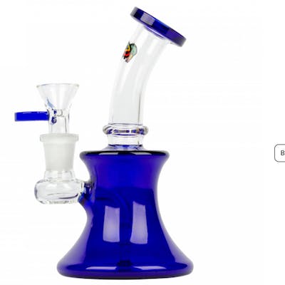 iRie 5" Bubbler w UFO Perc - Blue