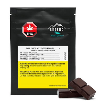 Legend Dark Chocolate - Legend THC Dark Chocolate