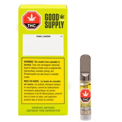 Pink Lemon Vape Cartridge - Good Supply - Good Supply Pink Lemon 1.0 g Prefilled Vape Cartridge