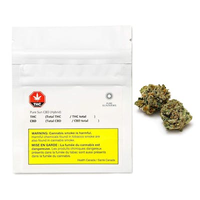 Pure Sun CBD - Pure Sunfarms - Pure Sun CBD 3.5g Dried Flower