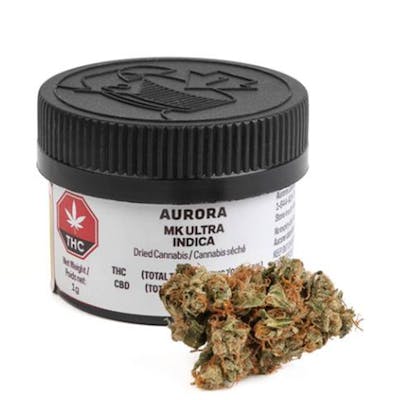 MK Ultra - Aurora Cannabis Enterprises Inc. - MK Ultra 3.5g Dried Flower