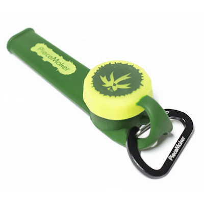 Piecemaker Silicone Pipe - Electric Evergreen