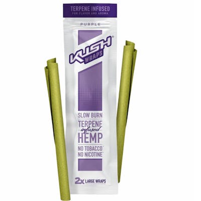 Purple Terpenes Infused Hemp Wraps by Kush