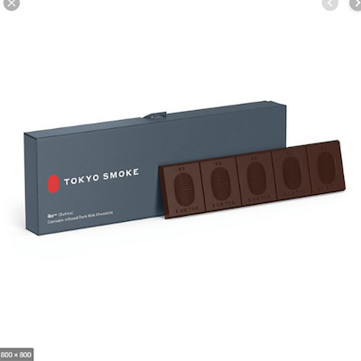 Go Dark Milk Chocolate - Tokyo Smoke - Go 5 Chocolates Dark Milk