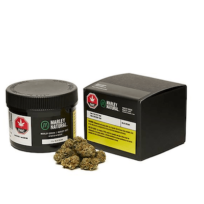 Marley Green Dried Flower - Marley Naturals - Marley Green 3.5 g Dried Flower