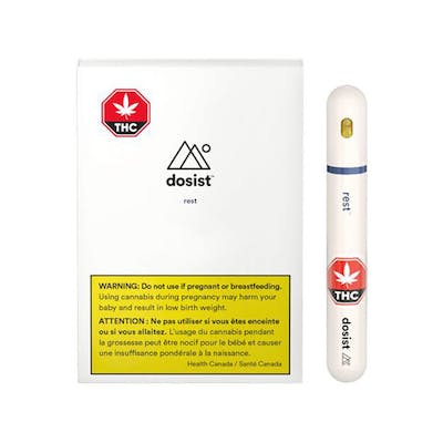 Rest Disposable Vape Pen 0.19 g - Dosist - Aphria - rest 50 dose vape pen