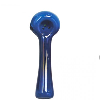 Red Eye 4.5" Spoon w Ash Catcher - Red Eye 4.5" Spoon Blue