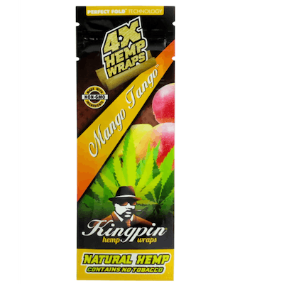 Kingpin Hemp Wraps - Mango - Kingpin Hemp Wraps - Mango