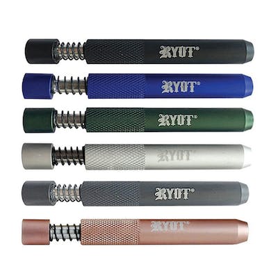 RYOT Silver Aluminum Taster Bat w Spring