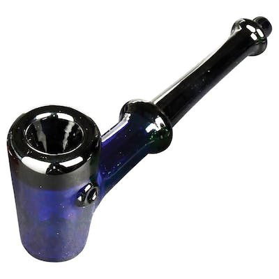 Red Eye Glass 4.75" Blue Lumberman HandPipe