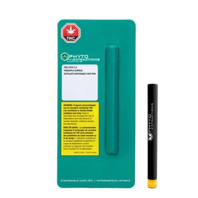 Pineapple Express Disposable Vape Pen - PHYTO - Pineapple Express 0.3 g Disposable Vape Pen