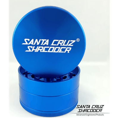 Santa Cruz Shredder 4 Piece Grinder - Blue