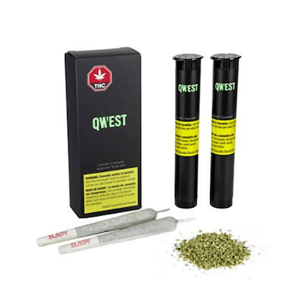 Strawberry Cough - Qwest - Strawberry Cough 2 x 1g Pre-rolls