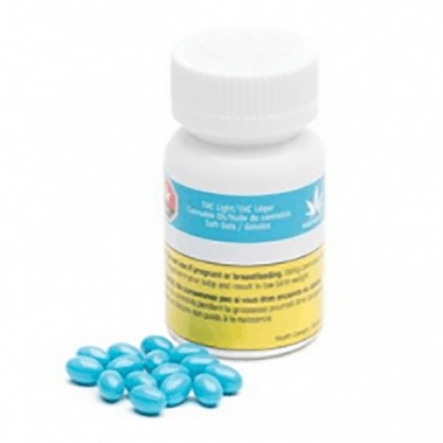 THC Light Softgels - Namaste - THC Light Softgels 2.5 mg x 15 Caps