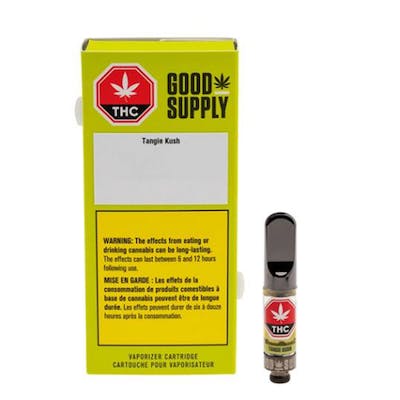 Tangie Kush Vape Cartridge - Good Supply - Tangie Kush 0.5 g Prefilled Vape Cartridge