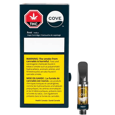 REST Vape Cartridge - Cove - Rest 0.5 mL Prefilled Vape Cartridge