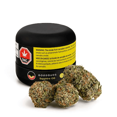 Sapphire OG - Good Buds - Sapphire OG 1 g Dried Flower