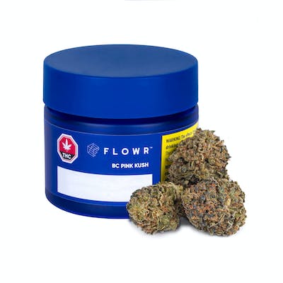 Flowr BC Pink Kush - 1x3.5g - BC Pink Kush 3.5 g Dried Flower