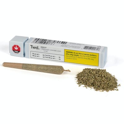 TWD. Indica 1x 1.0g - Twd. Indica 1 x 1g Pre-Roll