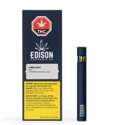 Limelight Disposable Vape Pen - Edison - Edison Limelight 0.3 g Disposable Vape Pen