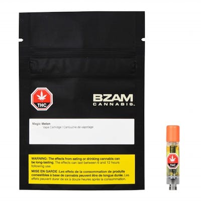 Magic Melon Vape Cartridge - Bzam - BZAM Magic Melon 1.0 g Prefilled Vape Cartridge