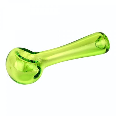 4.5" Spoon Hand Pipe /w Ash Catcher Mouthpiece