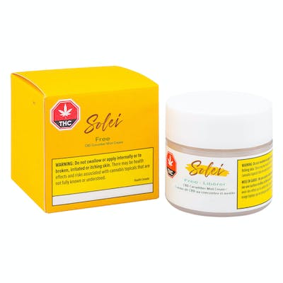 Free CBD Body Cream 75g - Solei