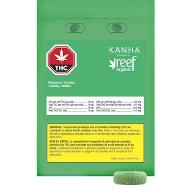 Kanha by Reef - Kanha by Reef Watermelon Soft Chews 1x5 g