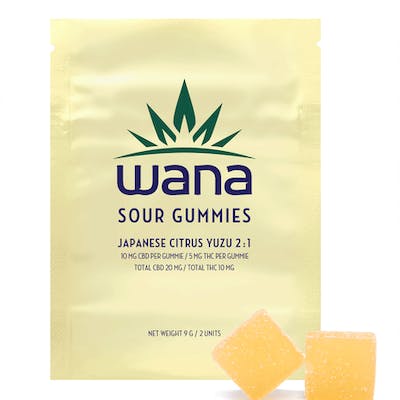 Wana - Wana 2 Sour Soft Chews Citrus Yuzu