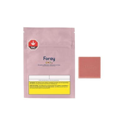 Foray - Foray Strawberry Milkshake White Chocolate Square 1x10g