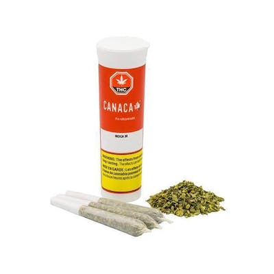 Canaca - Canaca 3 x 0.5g Indica30 Pre Rolls