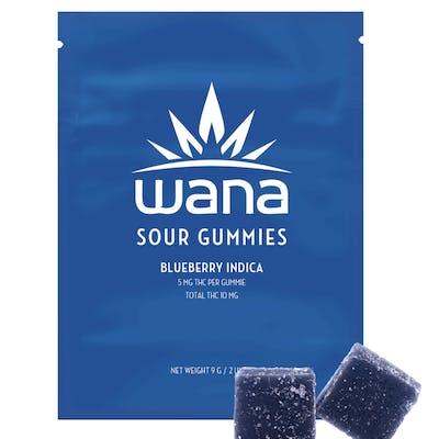 Wana - Wana 2 Sour Soft Chews Blueberry