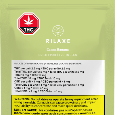 Canna Banana Dried Fruit (Edible) by Rilaxe - 4x2.0 g