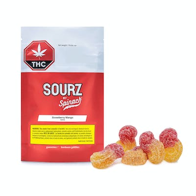 Strawberry Mango 5x5g - SOURZ by Spinach