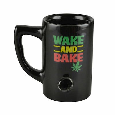8oz Rasta Novelty Mug by Wake & Bake Wake n Bake