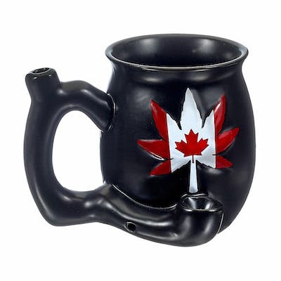 Cannabian Flag Ceramic Mug with Pipe by Premium Roast & Toast