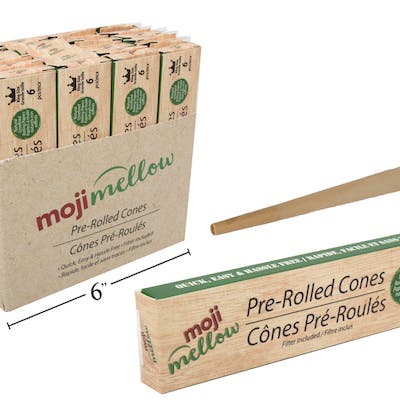 Papers - Moji Mellow - 6-Pack King Size Cones - 6-Pack King Size